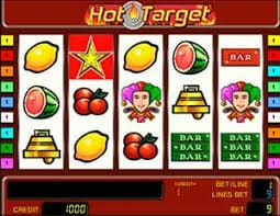 Mesin slot Target Panas di situs web kasino Pin up